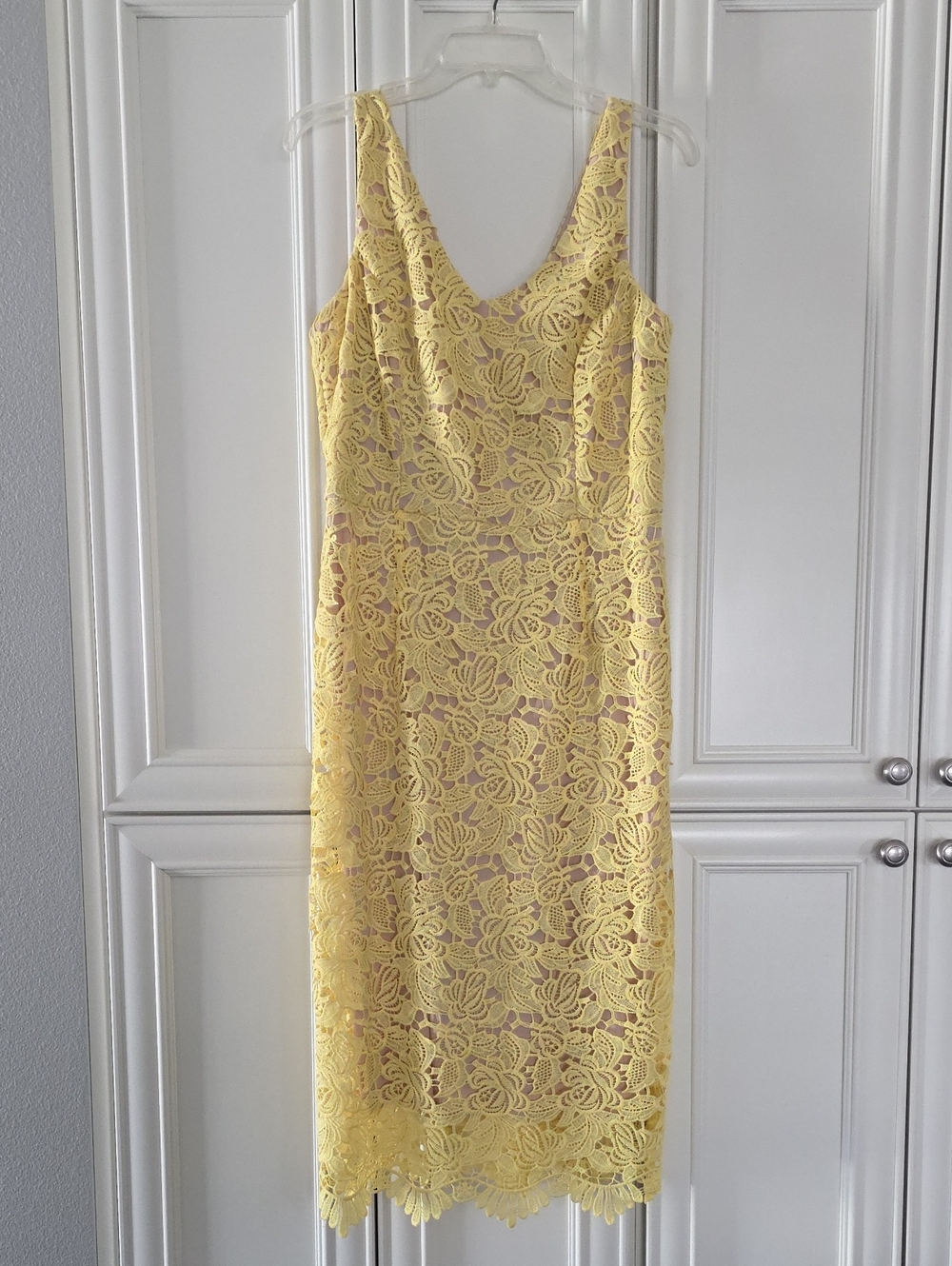MARINA | $140 Lace Midi Sheath Dress - Picture 2 of 6